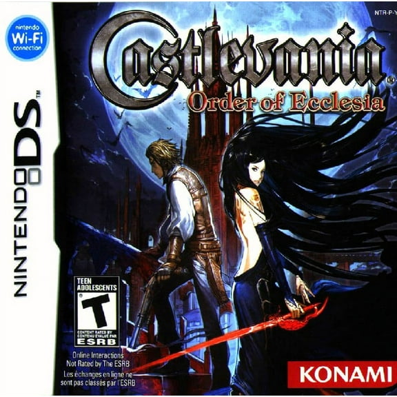 Restored Castlevania: Order of Ecclesia (Nintendo DS, 2008) RPG Game (Refurbished)