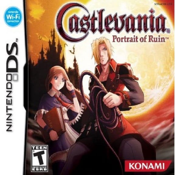 Restored Castlevania: Portrait of Ruin (Nintendo DS, 2006) Adventure Game