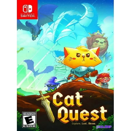 Restored Cat Quest (Nintendo Switch, 2018) RPG Game (Refurbished)