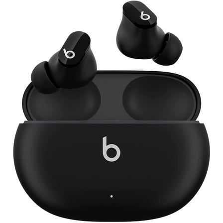 Restored Beats Studio Buds Totally Wireless Noise Cancelling Earphones - Black (Refurbished)
