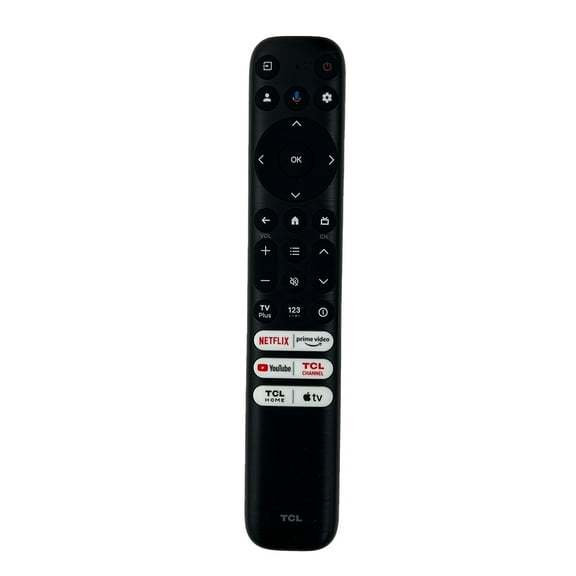 Restored Ceybo RC813 TCLFMB1 Voice Remote Control – Bluetooth, Google Assistant, Quick App Access (Refurbished)