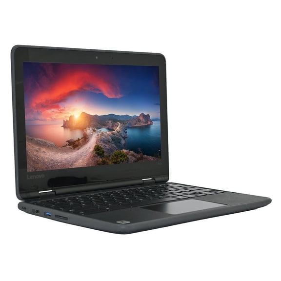 Restored Chromebook Lenovo 300E 1st Gen - 11.6” Mediatek - 4GB Ram 32GB SSD Chrome OS