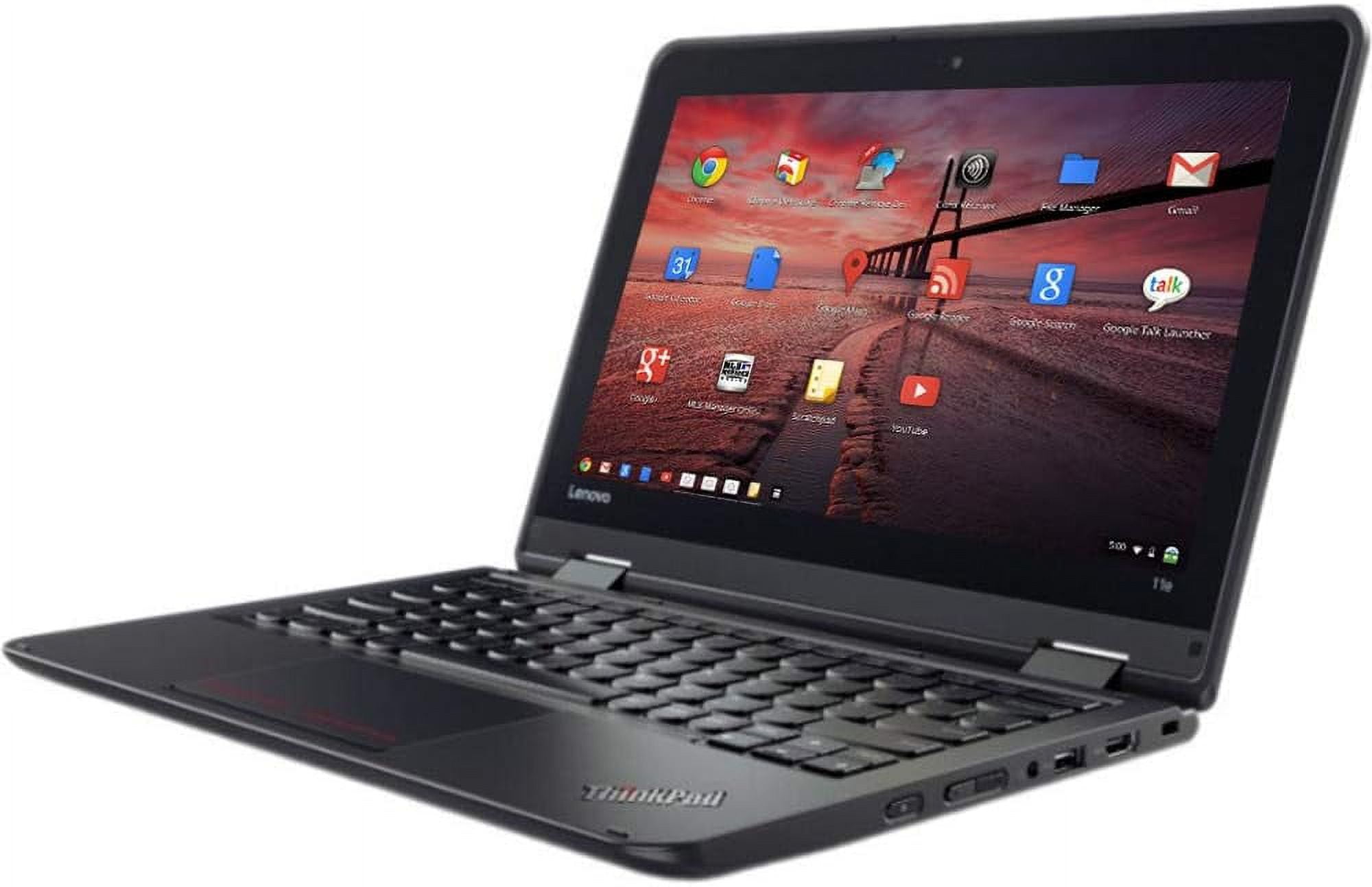 Pre-Owned Chromebook Lenovo ThinkPad 300E -11.6" Touchscreen - Intel Celeron N2930 RAM 4GB 32GB SSD (Refurbished)