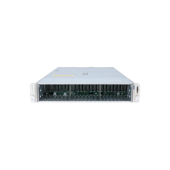Restored Cisco 24-Bay SFF 2U Rack Server Chassis, Barebone, P/N: UCSC-C240-M5SX (Refurbished)