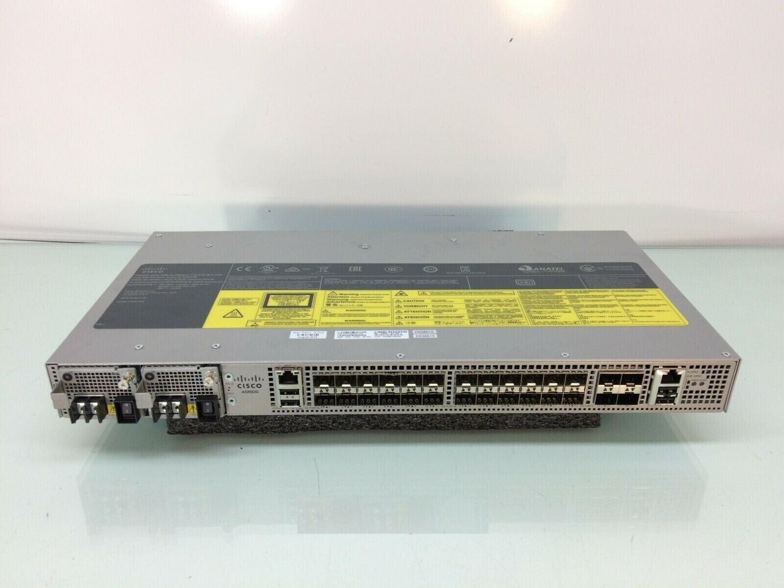 Restored Cisco ASR92024SZM Services Router ASR 920 With Dual