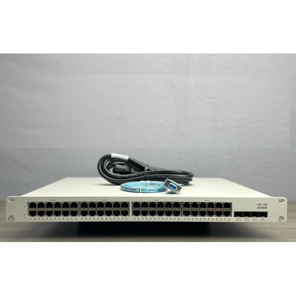 Restored Cisco Meraki MS225-48FP-HW L2 Stck Cld-Mngd 48x GigE 740W PoE (Refurbished)