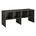 thumbnail image 1 of Restored ClosetMaid Shelf Organizer W/ Shoe Rack and Cube Storage, Wood, Espresso (Refurbished), 1 of 6