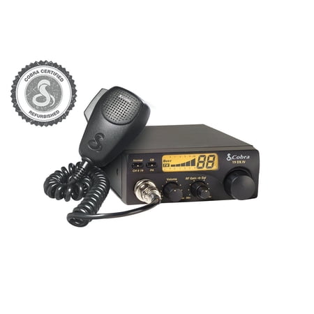 Restored Cobra 19 DX IV Professional CB Radio Compact Jeep UTV (Refurbished)