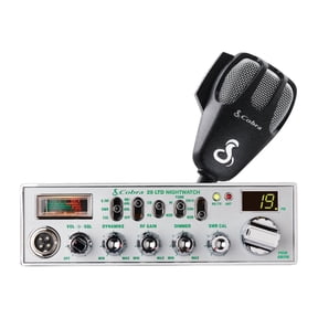 Cobra 29 NW AM/FM Classic Professional CB Radio - Emergency Radio, Instant Channel 9/19, Full 40 Channels, SWR Calibration & NightWatch Display, Black