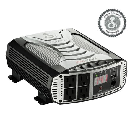 Restored Cobra PRO 1500W 1500 Watts 3000 Peak Power Inverter AC/DC (Refurbished)