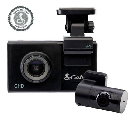 Restored Cobra Smart Dash & Rear Cam SC 200D QHD 1600P WiFi GPS (Refurbished)