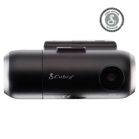 Cobra Electronics SC 201 Smart Dash & Rear Cam, QHD 1080P, WiFi, GPS, Refurbished