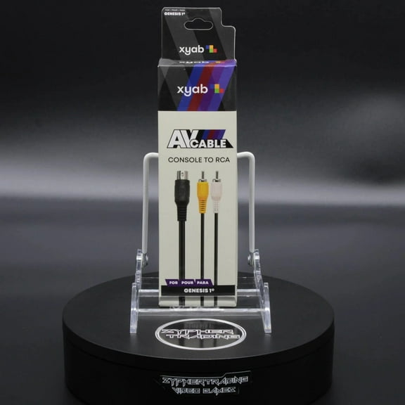 Restored Composite [A/V] Cable | SEGA Genesis (Model 1) | 2023 | Brand New (Refurbished)