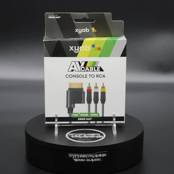 Restored Composite [A/V] Cable | Xbox 360 | 2023 | Brand New (Refurbished)