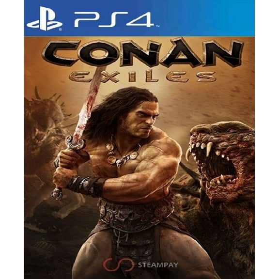 Restored Conan: Exiles (Playstation 4, 2018) Survival Game (Refurbished)