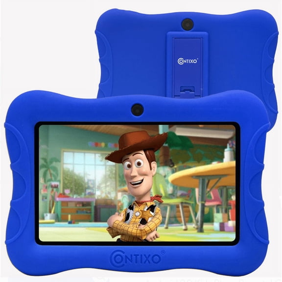 Restored Contixo V9-3 7" Kids Tablet with WiFi 2GB RAM 16GB Android 9.0 w/Kid-Proof Protective Case (Refurbished)