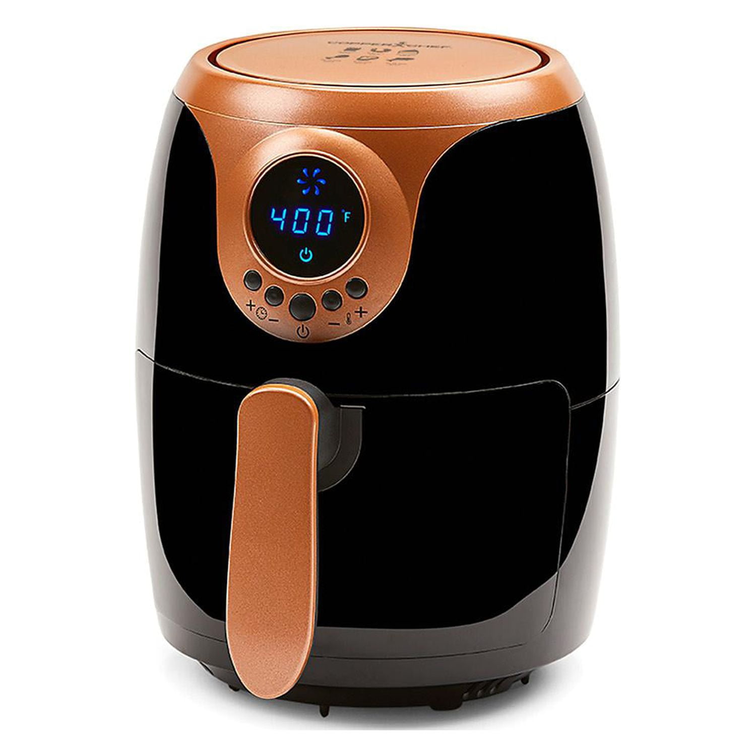 Copper Chef 2 QT Air Fryer - Turbo Cyclonic Airfryer With Rapid