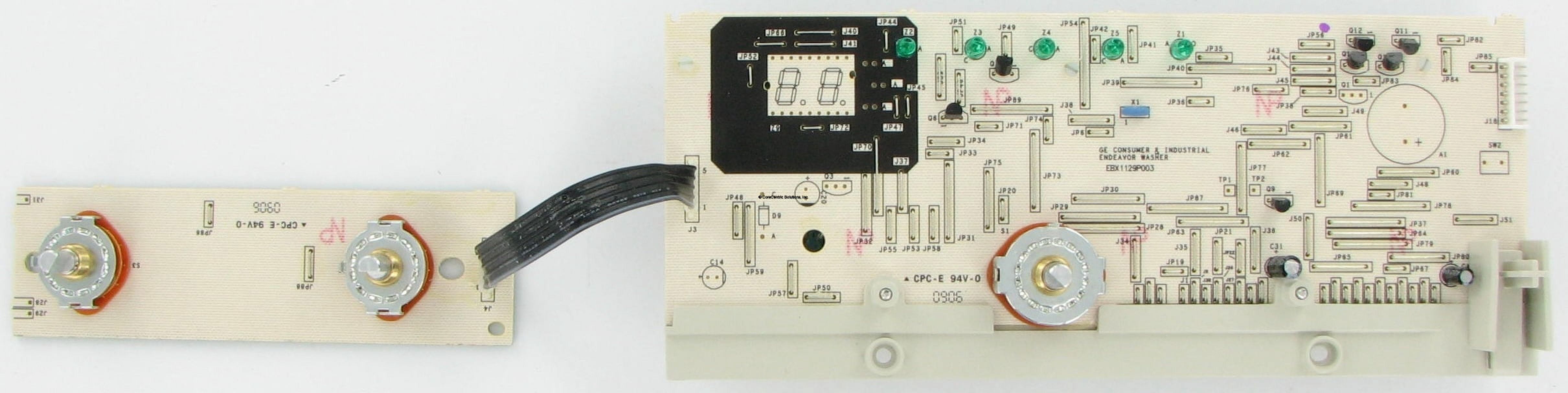 Restored CoreCentric Laundry Washer Control Board Replacement for GE WH12X10404 (Refurbished)