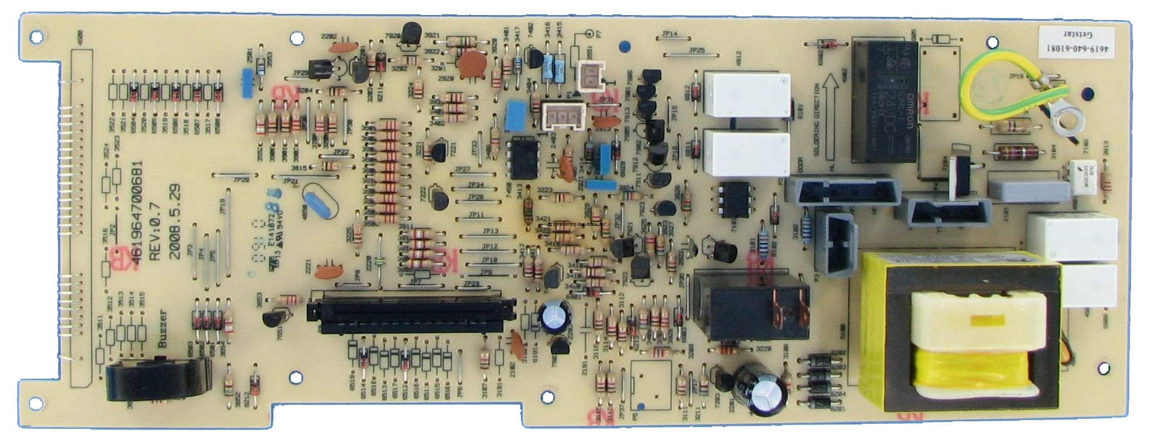 Restored CoreCentric Microwave Control Board Replacement for Whirlpool W10250233 / WPW10250233 (Refurbished)