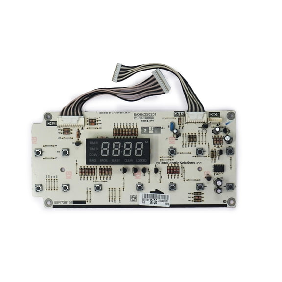 Restored CoreCentric Oven Main Power Control Board Assembly for LG EBR73815106 (Refurbished)