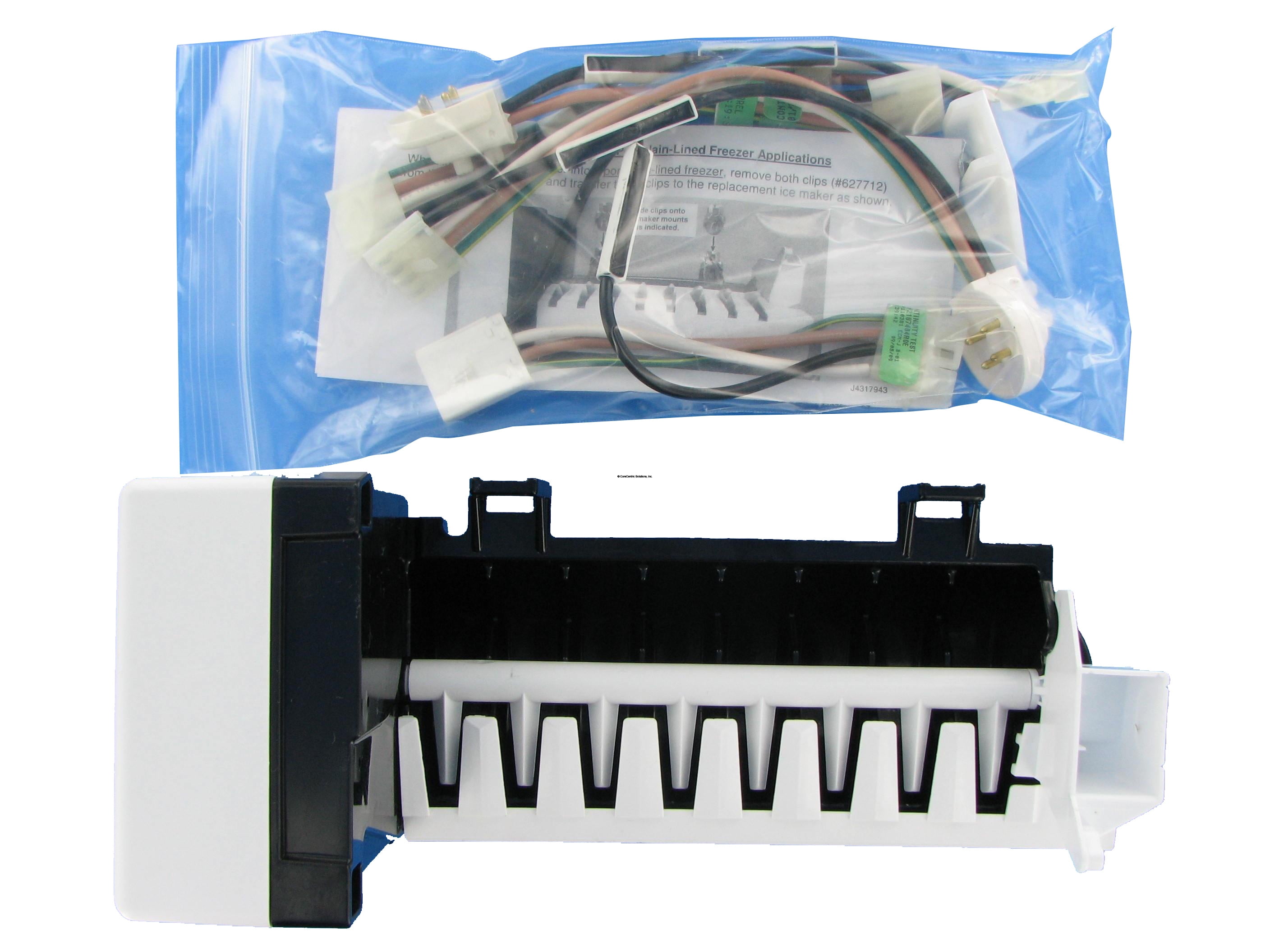 Restored CoreCentric Refrigerator Ice-Maker Replacement for Whirlpool 4317943 / WP4317943 (Refurbished)