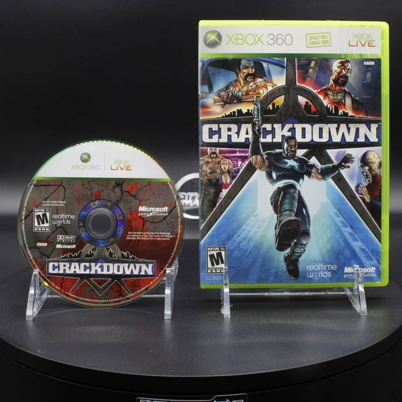 Restored Crackdown Microsoft Xbox 360