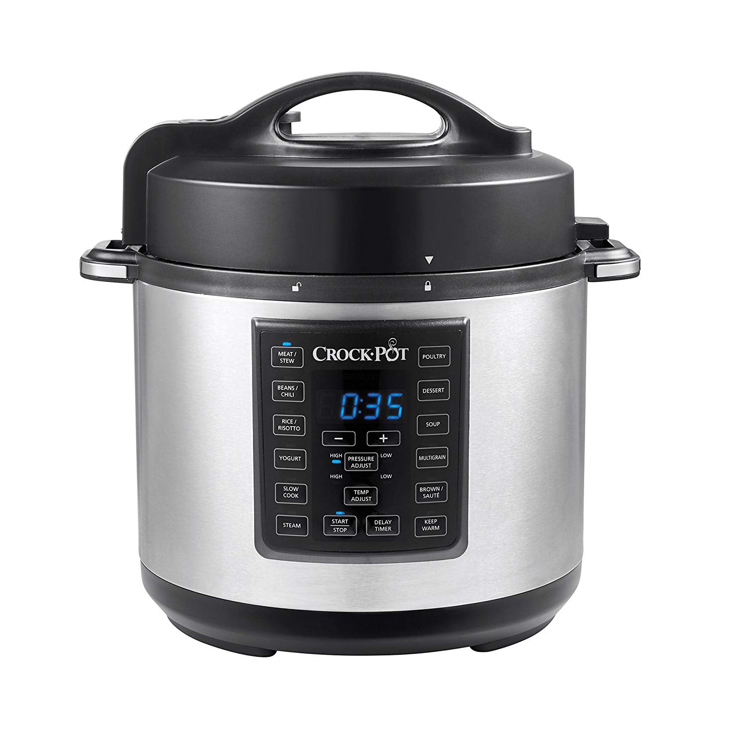 Crock-pot 8-Qt. Express Crock Programmable Multi-Cooker - Stainless Steel