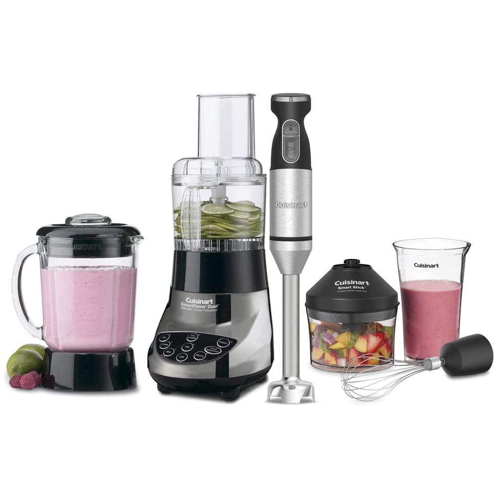 Cuisinart Smartpower Duet /Food Processor 7 Speed Blender Brushed