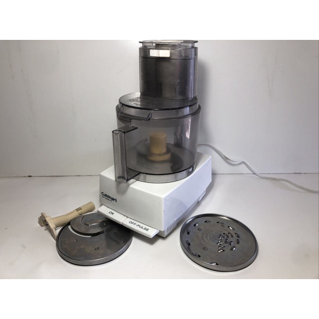 Restored Cuisinart DLC8SY Pro Custom 11Cup Food Processor, White (Refurbished)