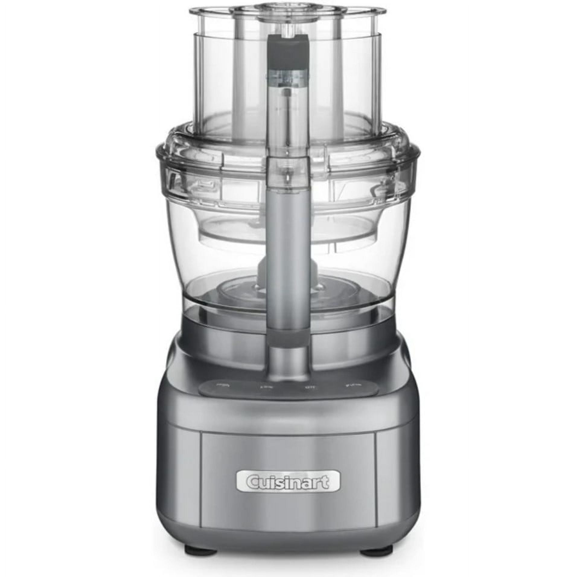 Restored Cuisinart FP2GMFR Elemental 11 Cup and 4.5 Cup Workbowls Food