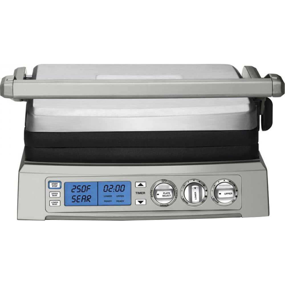 Restored Cuisinart GR300 Cuisinart Elite Griddler, Stainless Steel