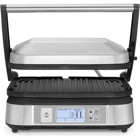 Restored Cuisinart GR-6SFR Smoke-Less Mode Contact Griddler (Refurbished)