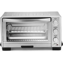 Restored Cuisinart TOB-1010FR Toaster Oven Broiler, Silver (Refurbished)