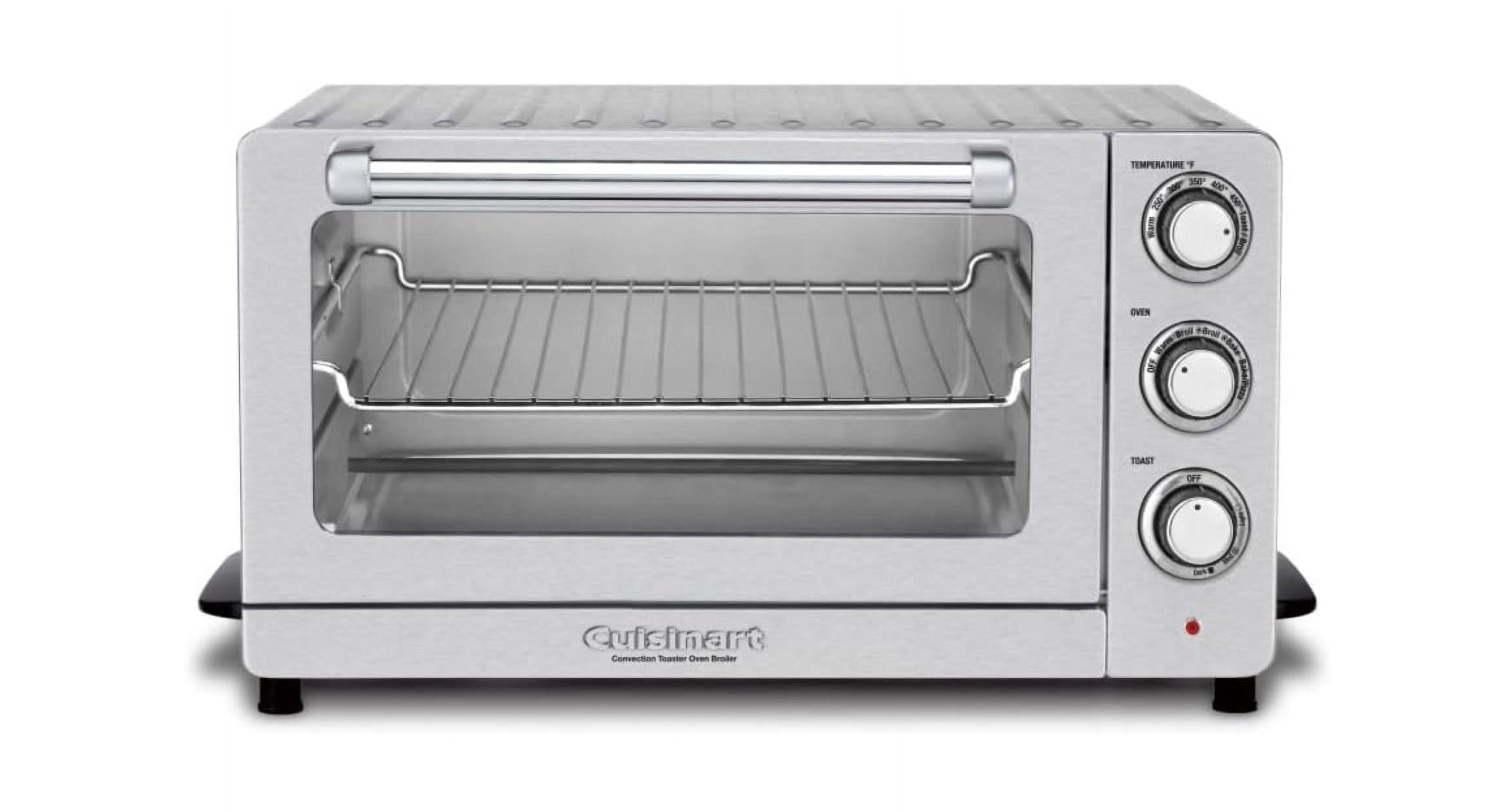 Restored Cuisinart TOB-60N1FR Convection Toaster Oven Broiler Silver ...