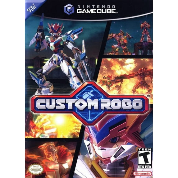 Restored Custom Robo (Nintendo GameCube, 2004) RPG Game, Custom Robo, Nintendo, Physical/Nintendo Gamecube, RPG Action Adventure Parental Controls, Video Game, 4 Offline Players