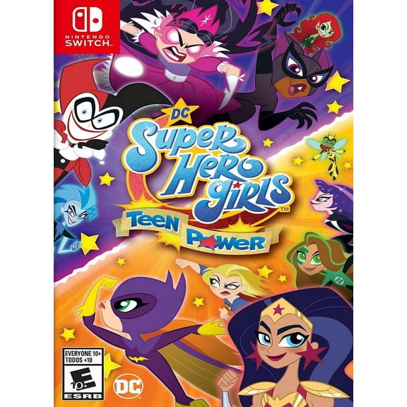 Restored DC Super Hero Girls: Teen Power (Nintendo Switch, 2021) Adventure Game (Refurbished)