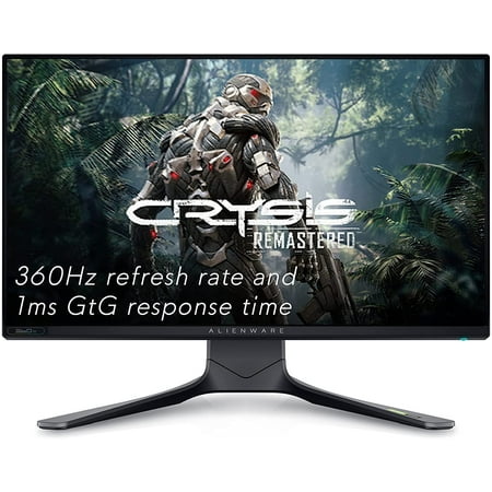Restored DELL Alienware Gaming Monitor 24.5 FHD NVIDIA G SYNC AW2521H (Refurbished)