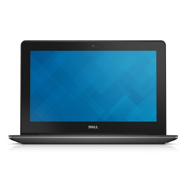 Restored DELL Chromebook 11 - Intel Celeron N2840 2.16GHz, 4GB Mem, 16GB SSD, 11.6" (1366 x 768), WebCam, BT 4, 802.11a/b/g/n WLAN, Chrome OS, (Wear/Tear) (Refurbished)