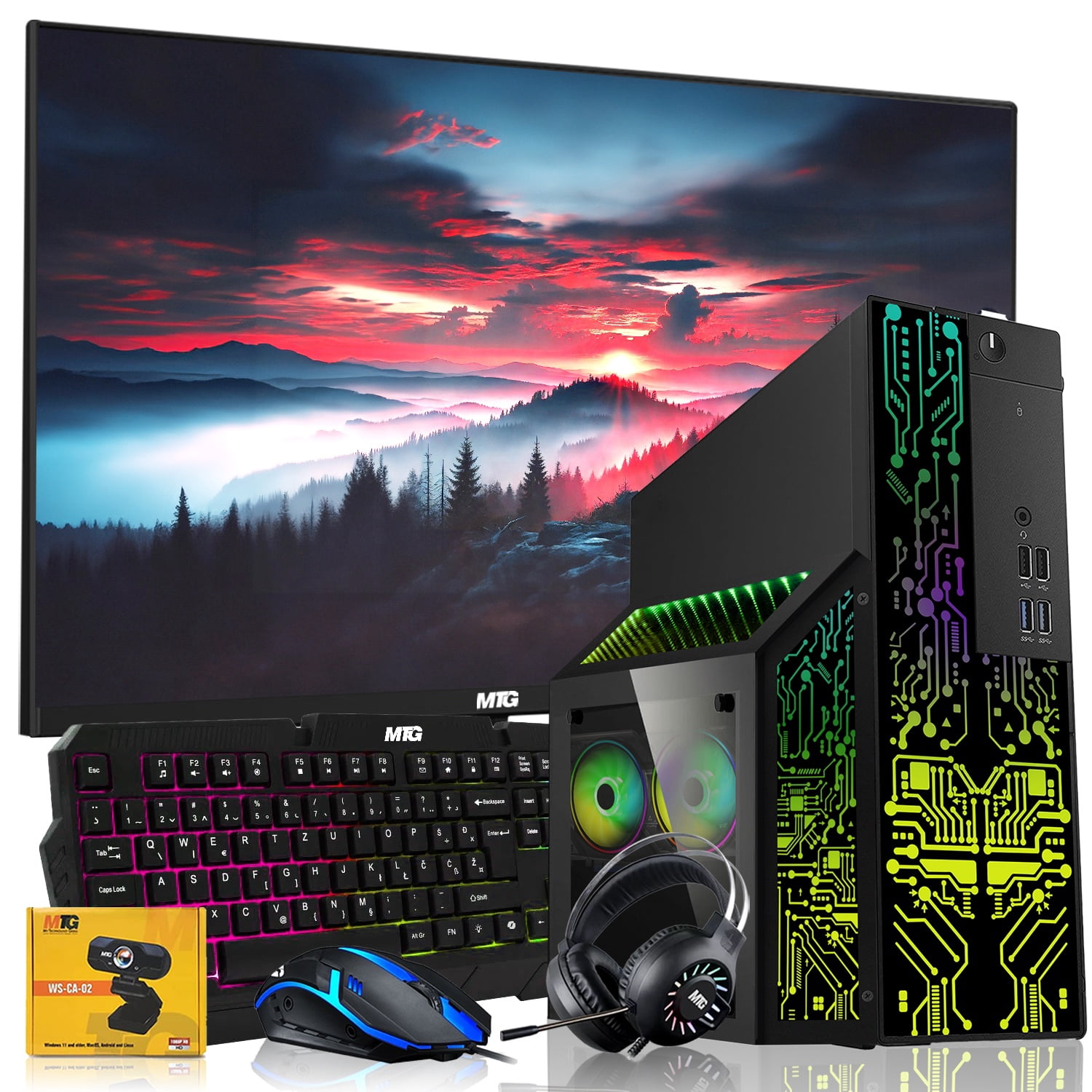 Restored DELL OptiPlex Gaming Desktop PC Bundle Core i7 32GB RAM 1TB ...