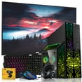 Restored DELL OptiPlex Gaming Desktop PC Bundle Core i7 32GB RAM 1TB SSD 27 inch Curved Monitor