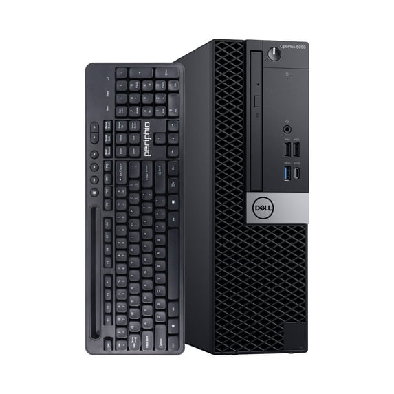 Restored DELL Optiplex 5060 Desktop Computer PC, Intel Hexa-Core i5, 500GB SSD, 8GB DDR4 RAM, Windows 10 Pro, DVD, WIFI, Wireless Keyboard and Mouse (Refurbished)