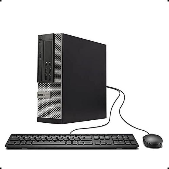 Restored DELL Optiplex 9010 SFF Desktop PC Intel Core i53470 3.2GHz 16GB RAM 240GB SSD DVD Windows 10 Pro, WIFI '] (Refurbished)