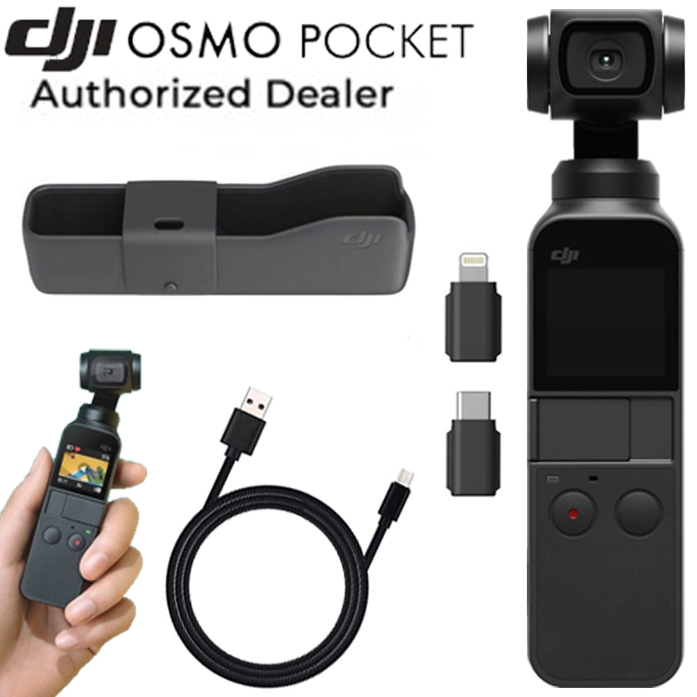 DJI Osmo Pocket 2 Handheld Gimbal Stabilizer Camera-Certified Refurbished