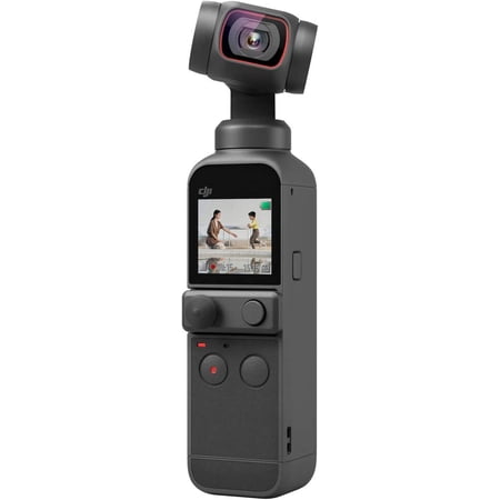 Restored DJI Pocket 2 - Handheld 3-Axis Gimbal Stabilizer with 4K Camera, 1/1.7” CMOS, 64MP Photo, Pocket-Sized, ActiveTrack 3.0 (Refurbished)