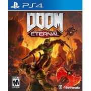 Restored DOOM Eternal, by Bethesda Softworks, PlayStation 4, Shooter,Adventure,Multiplayer, First-Person Shooter, Physical, Parental Controls