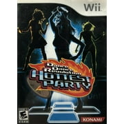 Restored Dance Dance Revolution Hottest Party2008, Video Game for Physical/ Nintendo Wii, Dance Genre, 4 Offline Players, Parental Controls