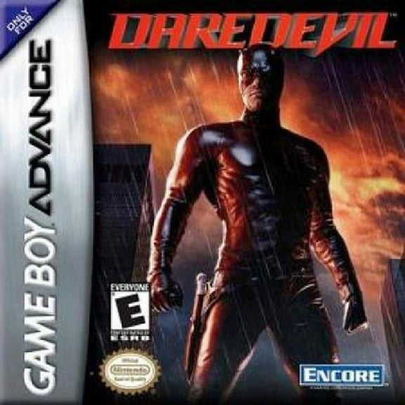 Restored Daredevil: The Man Without Fear (Nintendo GameBoy Advance, 2003) Action Game (Refurbished)