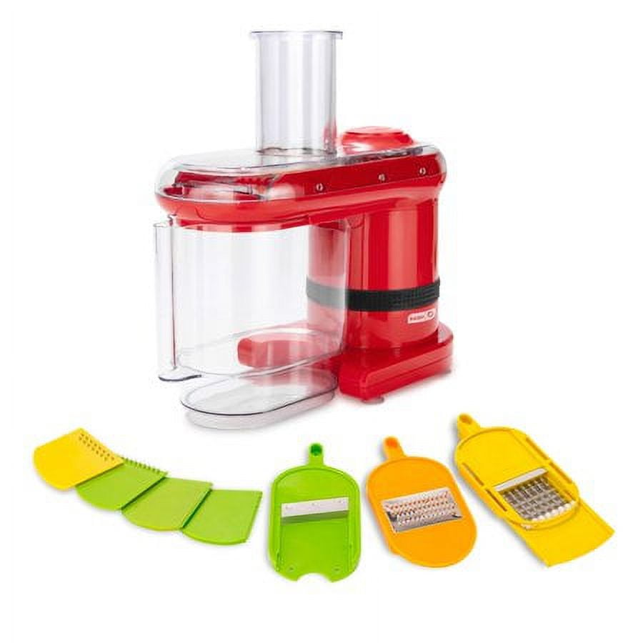 Restored Dash Electric Mandoline & Food Slicer, Red (Refurbished