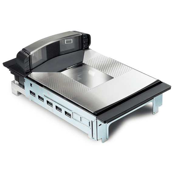 Restored Datalogic Magellan 9800i‑9804 Grocery In‑Counter Scanner‑Scale w/ TDR & Powered USB, Medium Platter, top reader (Refurbished)