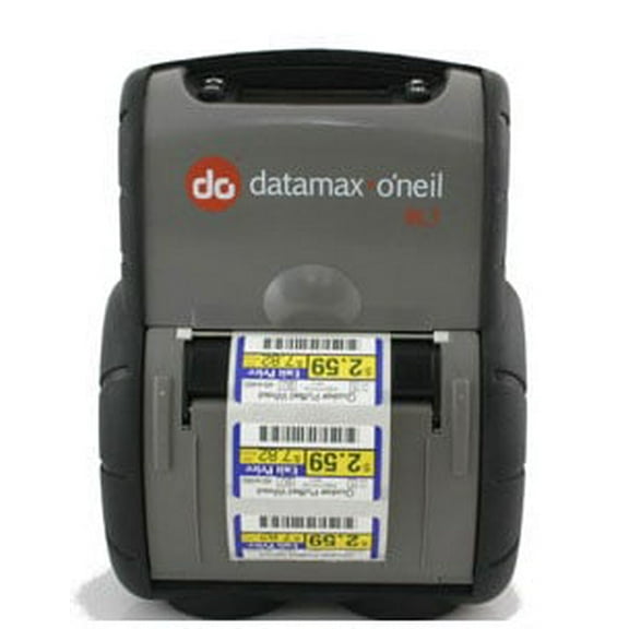 Restored Datamax RL3E Portable Label Printer – Direct Thermal, Dual Radio 802.11/Bluetooth 4.0 LE, 64 MB/128 MB, Serial/USB, LCD Screen, RL3-DP-50000310 (Refurbished)
